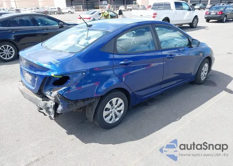2017 Hyundai Accent Se из США, поврежденный, VIN KMHCT4AE0HU195152